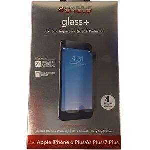 Zagg InvisibleShield Glass+ iPhone 6 Plus/6s Plus/7 Plus